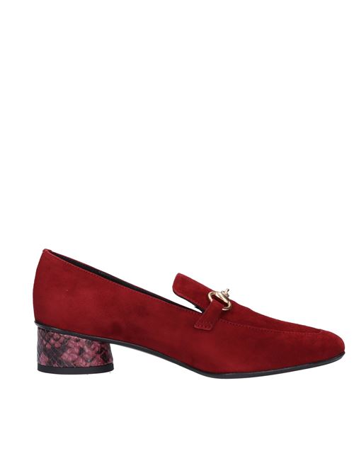 Mocassini in camoscio FABIO RUSCONI | VB0002_RUSCBORDEAUX